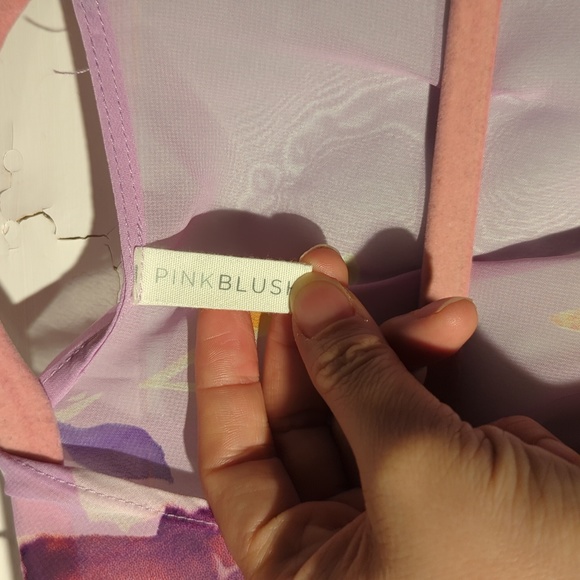 Pink Blush floral kimono - Picture 2 of 5